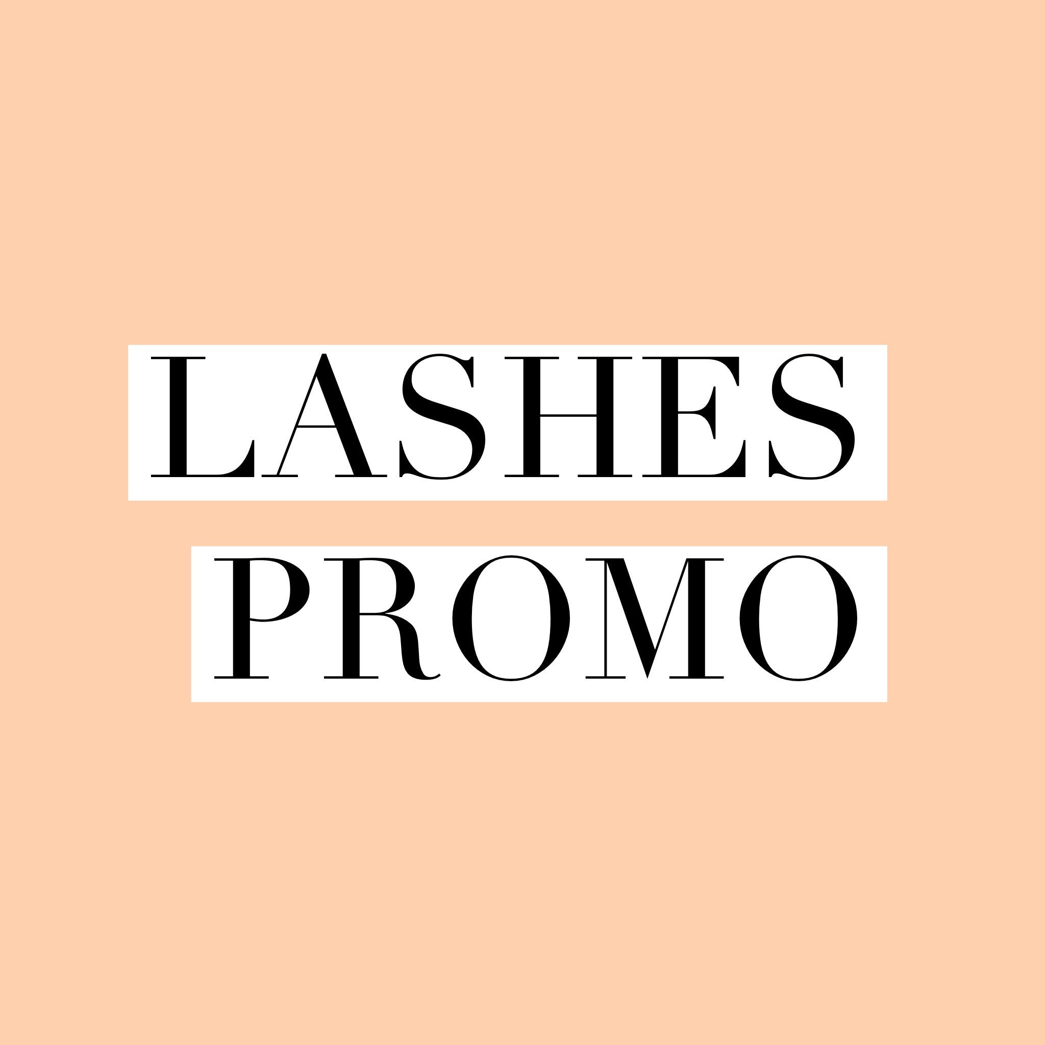 LASHES PROMO