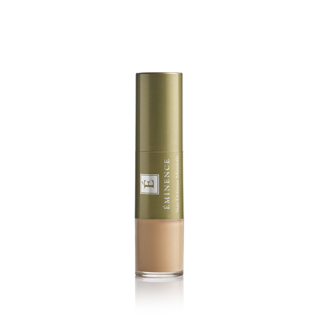 Sun Defense Minerals-MEDIUM (Warm Beige-medium-olive skin tones)